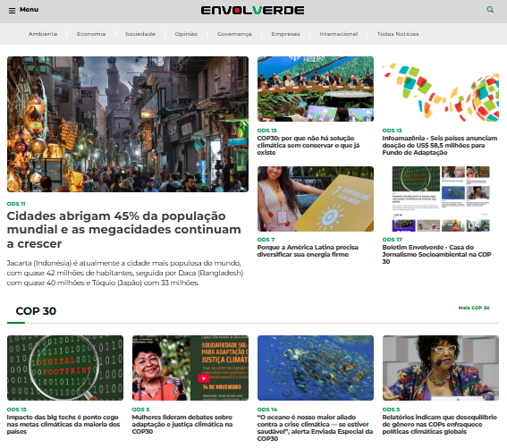 Boletim Envolverde COP30 - 17/11/2025