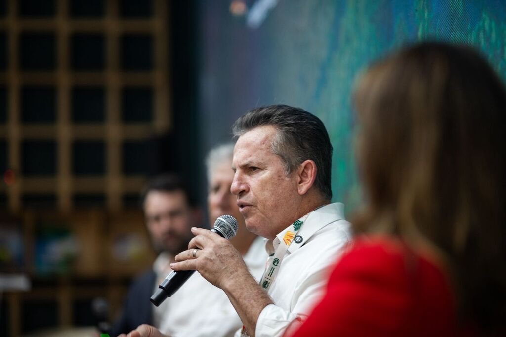 Imagem do governador do Mato Grosso Mauro Mendes