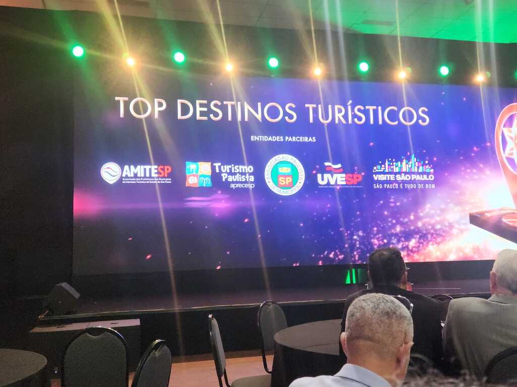 Prêmio Top Destinos SP consolida agenda estratégica do turismo paulista