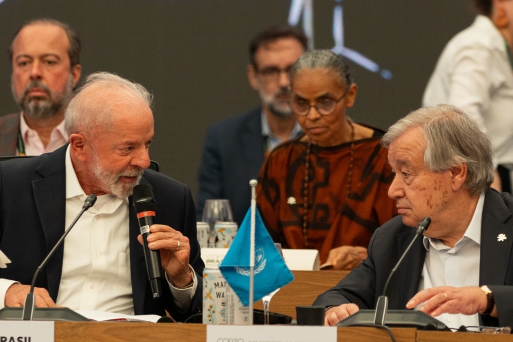 Presidente Lula e Antonio Guterres