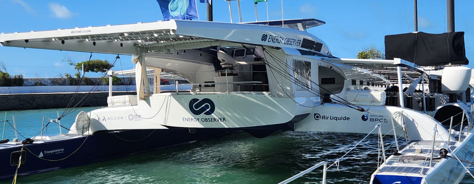 Futuro energético: primeiro navio movido a hidrogênio verde chega ao Brasil