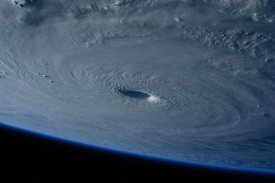 Várias vezes o "El Niño" levou a desastres naturais como tufões. Foto: Samantha Cristoforetti/Nasa