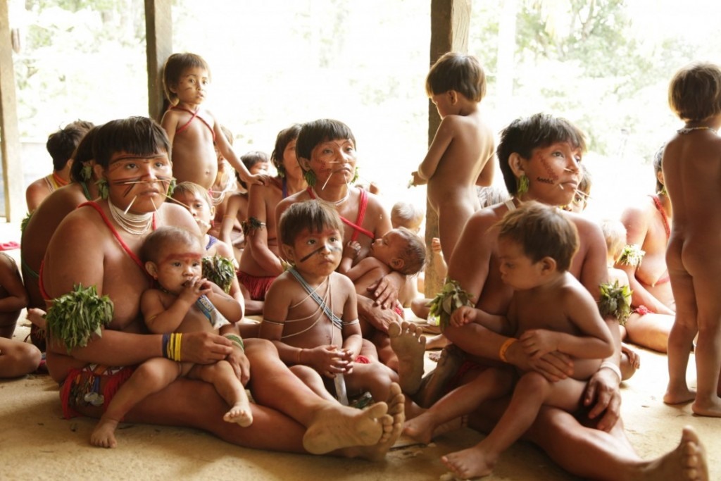 Yanomami chegam a ter 92% das pessoas contaminadas por mercúrio. Foto: Marcos Wesley/ISA