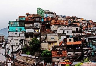 Favela da Rocinha, no Rio de Janeiro. No quesito "Oportunidades", Brasil fez apenas 65,33 pontos. Foto: Steve Martinez
