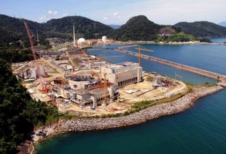 Usina Nuclear Angra 3. Foto: http://www.eletronuclear.gov.br/
