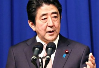 O primeiro-ministro do Japão, Shinzo Abe. Foto: Prime Minister’s Office of Japan/ Fotos Públicas