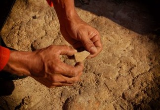 Escavações arqueológicas do projeto Amazônia Central (PAC)0 nos arredores de Manaus 
(Foto:Alberto César Araújo/Amazônia Real)