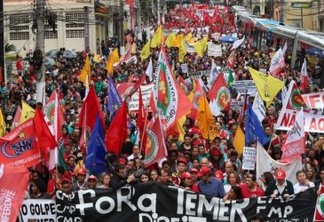 São Paulo, que liderou os protestos contra Dilma Rousseff, foi cenário de maciças manifestações contra o presidente Michel Temer em setembro. Foto: Paulo Pinto/AGPT