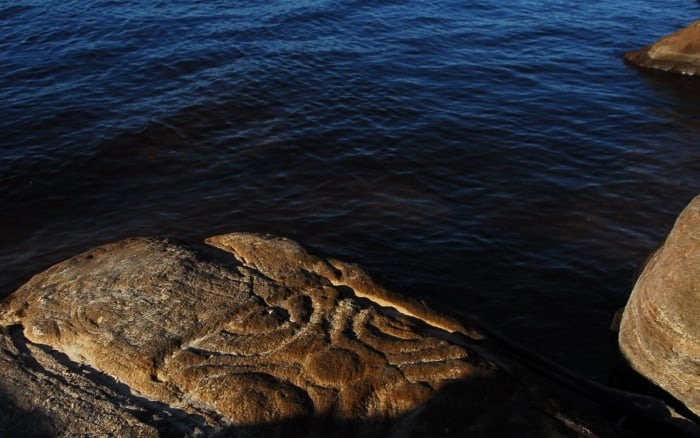 Sítio rupestre no Baixo Rio Negro|Raoni Valle