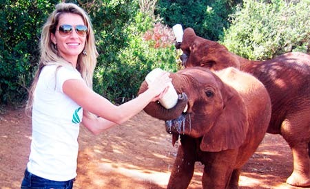 Gisele Bünchen, é embaixadora da Boa Vontade do Pnuma. Foto: Pnuma