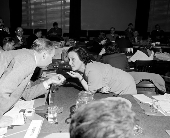 A brasileira Bertha Lutz na Conferência de São Francisco, em 1945. Foto: Rosenberg/ONU