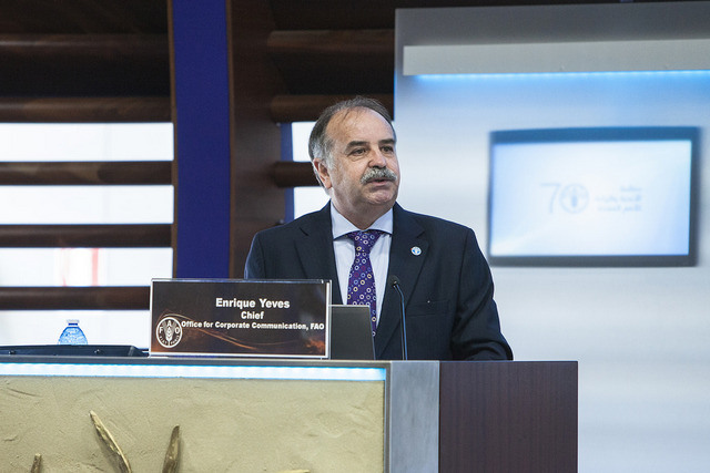 Enrique Yeves.Foto: Giulio Napolitanó/FAO