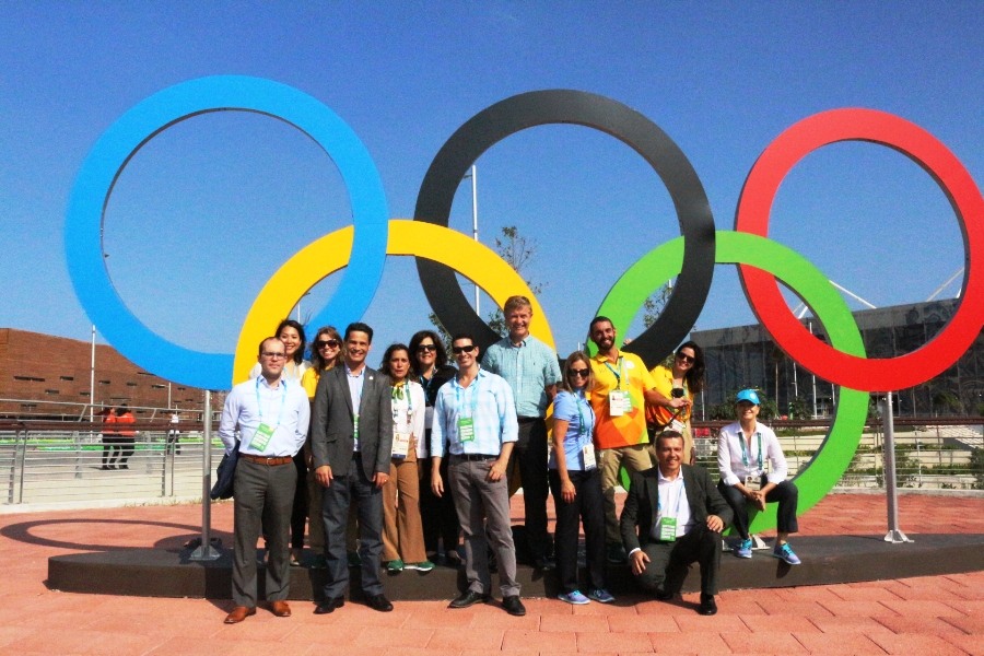 Equipe PNUMA no Parque Olímpico. Foto Joao Goncalves PNUMA