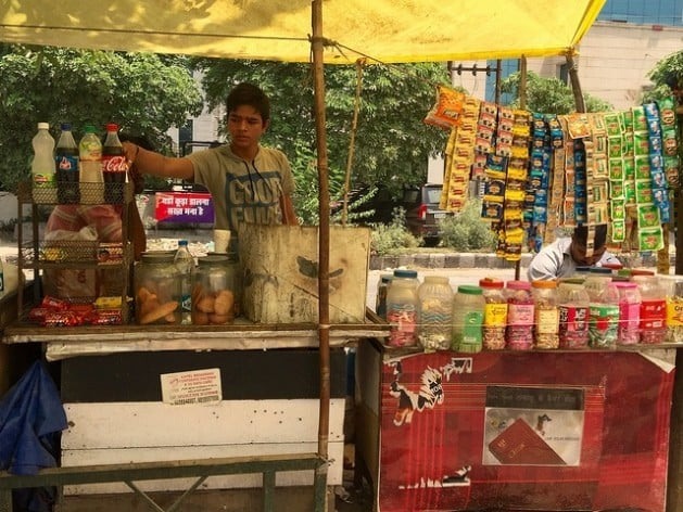 Estima-se que existam na Índia dez milhões de vendedores e vendedoras de rua. Foto: Neeta Lal/IPS