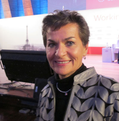 A diretora executiva da CMNUCC, Christiana Figueres. Foto: A. D. McKenzie/IPS