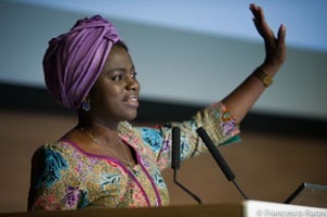 Evelyn Nguleka, presidente da Organização Mundial de Agricultores. Foto: IPS 