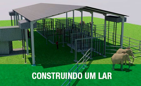 A primeira etapa inclui um Centro de Tratamento Médico e dois currais conjugados de 8 hectares cada. Foto: Divulgação