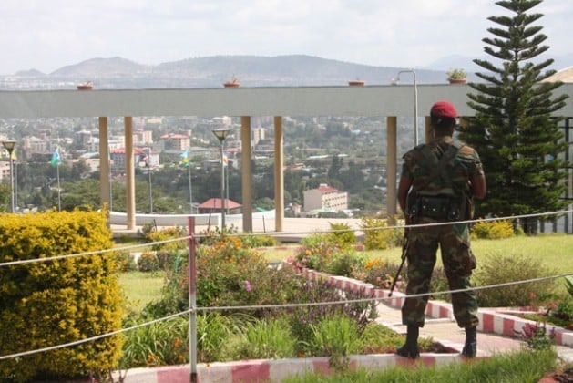 A resposta do governo da Etiópia aos protestos da comunidade oromo incluiu o envio dos agazi, uma força militar de elite, para apoiar a polícia. Foto: James Jeffrey/IPS