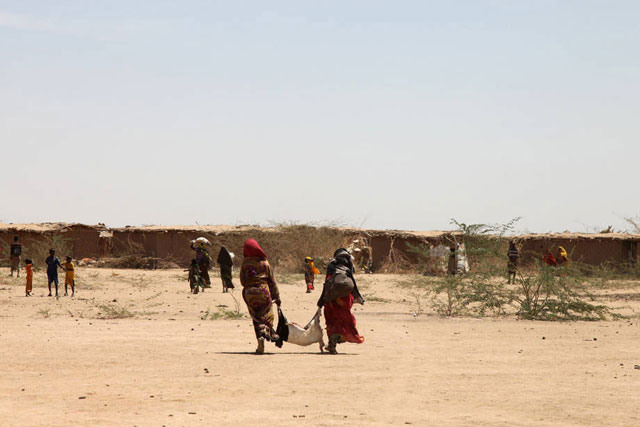 Agricultores da Etiópia. O Chifre da África é uma das regiões mais prejudicadas pelo El Niño. Foto: TamiruLegesse/FAO