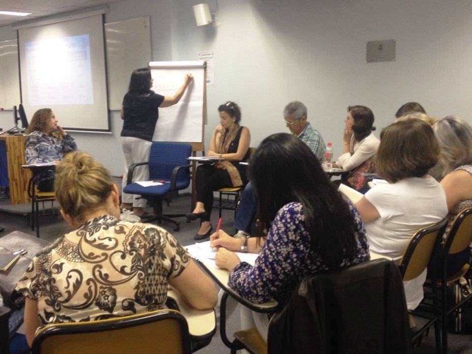 Integrantes do Núcleo do Futuro debatem estratégias em educação para a sociedade brasileira em 2050. Foto: Katherine Rivas
