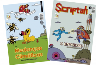 Lançamento de livros em quadrinhos "Oi! O Tucano Ecologista" e turma de "Scriptah"