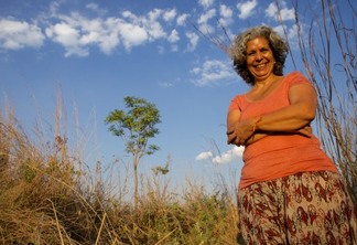 Fátima Cabral nasceu no Rio Grande do Sul, mas foi no Cerrado que construiu sua vida e onde conheceu a importância de conservar o solo e a água.  Foto: © WWF-Brasil/Eduardo Aigner