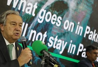 COP27: “Rumamos ao inferno climático com o pé no acelerador”, diz chefe da ONU