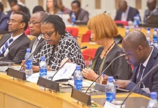 Delegados na VI Conferência sobre Mudança Climática e Desenvolvimento na África, realizada entre os dias 18 e 20 de outubro. Foto: Friday Phiri/IPS