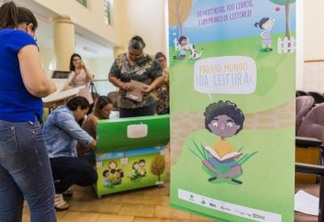 Projeto que incentiva a leitura já beneficiou mais de 18 mil alunos da rede pública em 20 cidades do Brasil