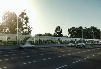Cidade Universitária terá muro substituído por painéis de vidro