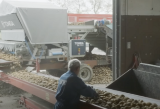 Agricultor belga encontra a solução ideal para limpar as batatas que SERÃO ARMAZENADAS